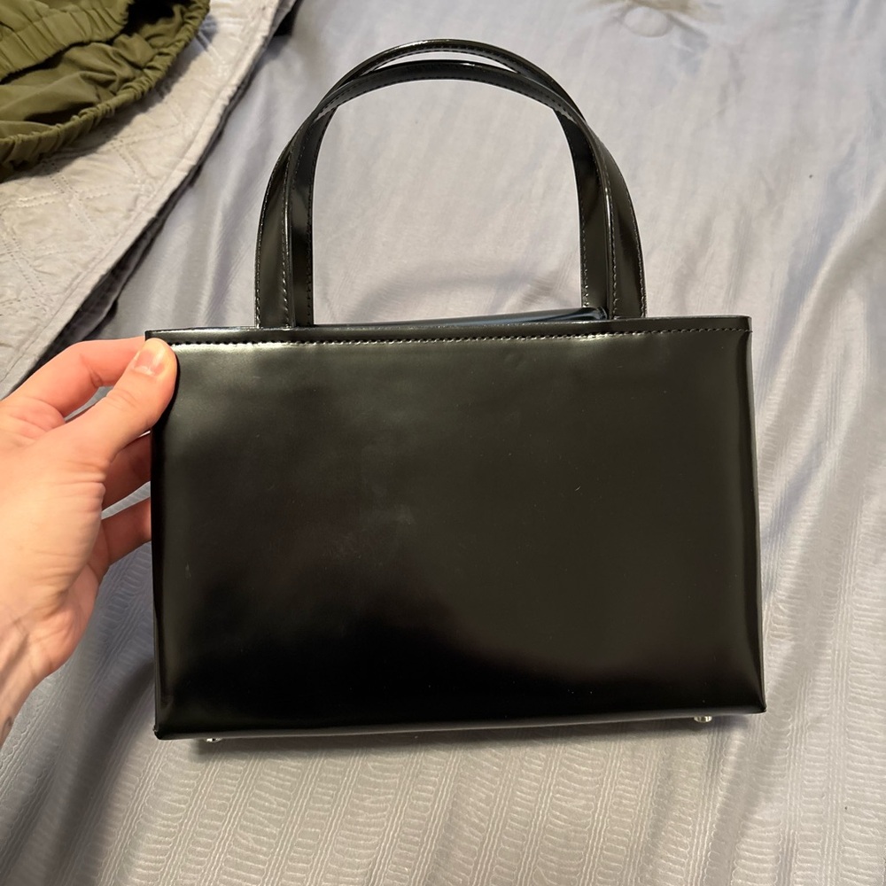 kate spade Black Patent Leather Satchel - Picture 4 of 10
